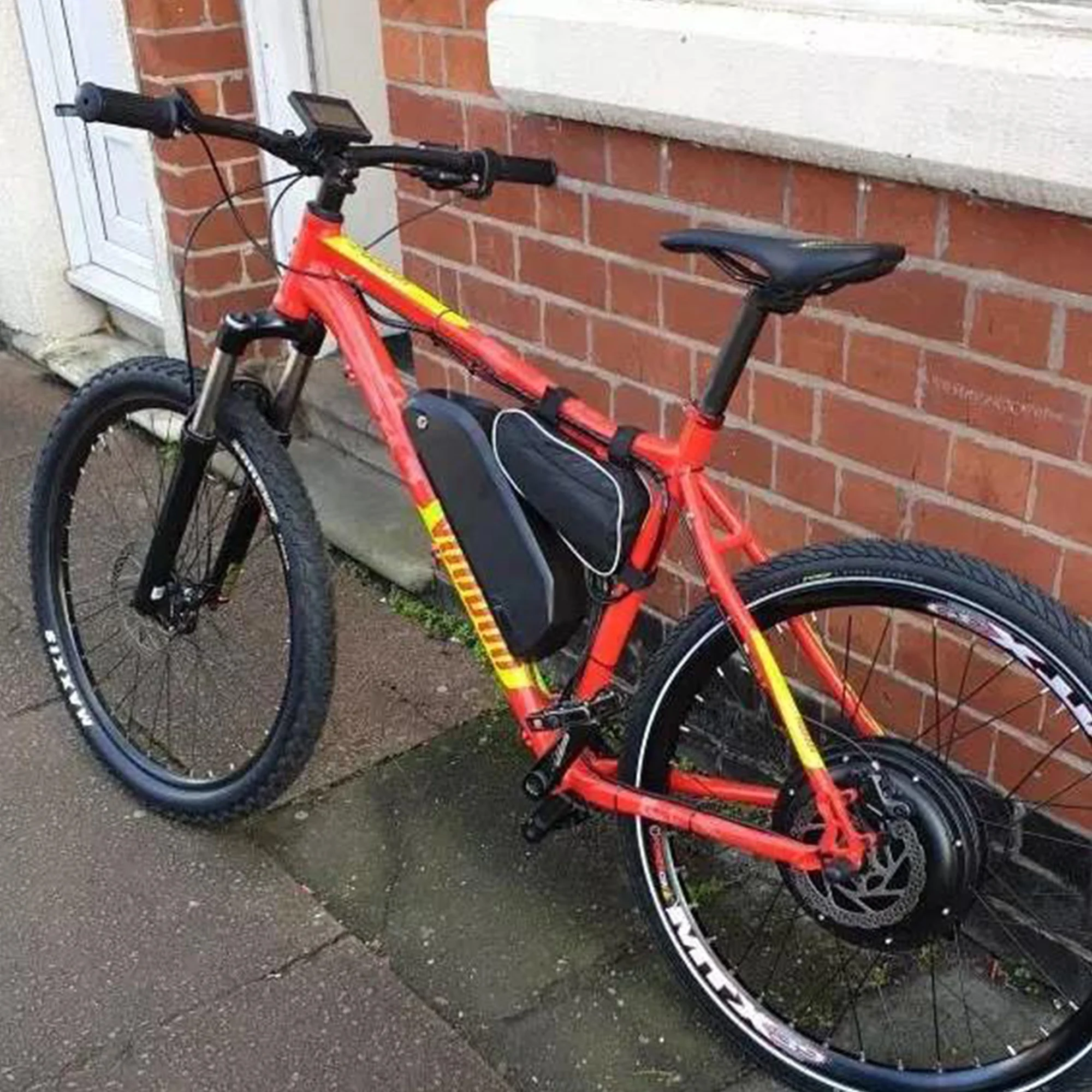 48v 60v 72v 1000w 1500w 2000w Rear Wheel Hub Motor Mtx Cycling Bicycle City  E Ebike Electric Bike Kit 2000w with Battery Option