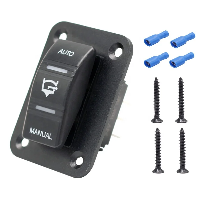 Bilge Rocker Switch 12V 24V Automotive Bilge Pump Switch - Waterproof & Reliable