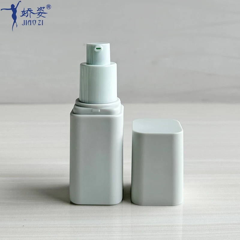 Soft Touch Square PET Bottle and Jar Set