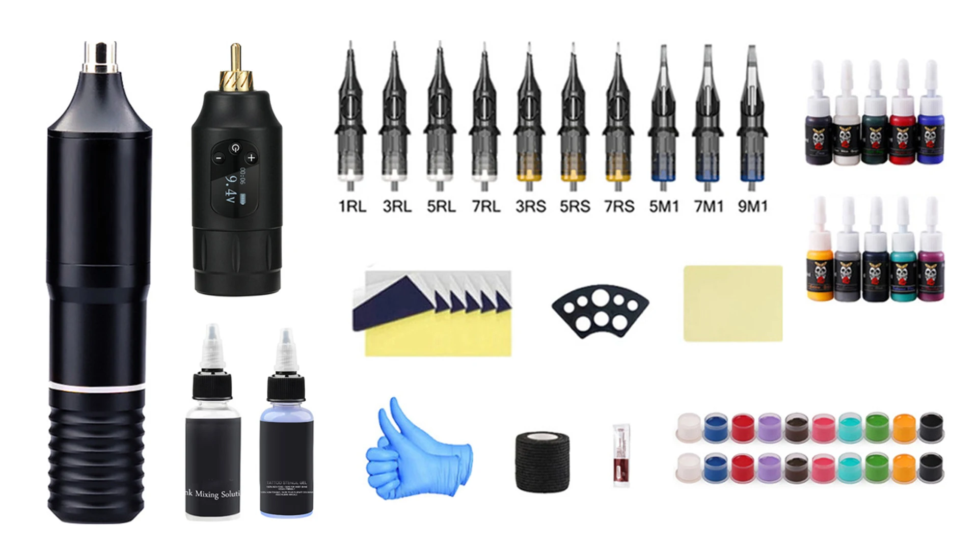 New Arrival Full Complete Tattoo Machine Set Body Art Professional