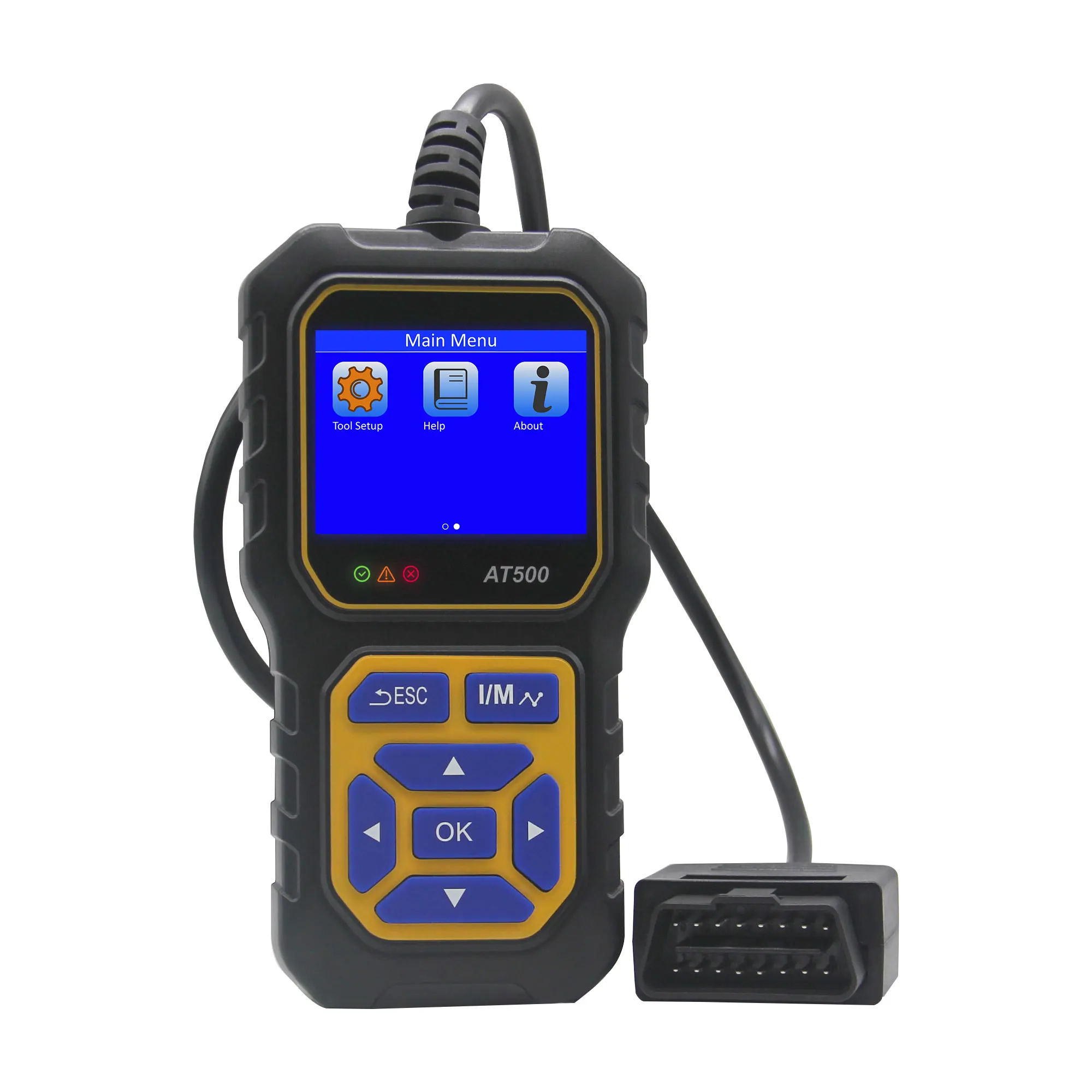 IKiKin AT500 Auto Car Code OBD2 Reader Tester Professional OBD2 Diagnostic Tool Scanner Code Reader