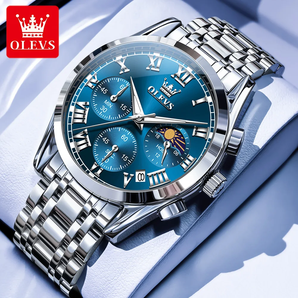 OLEVS 2871 Luxury Men's Luminous Quartz Watch