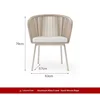 Chaise de salle à manger 63*57*H79cm