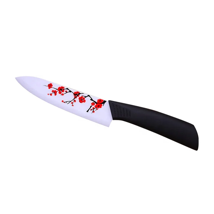 Floral Patter Blade Stainless Steel Fruit Knife - China Kitchen