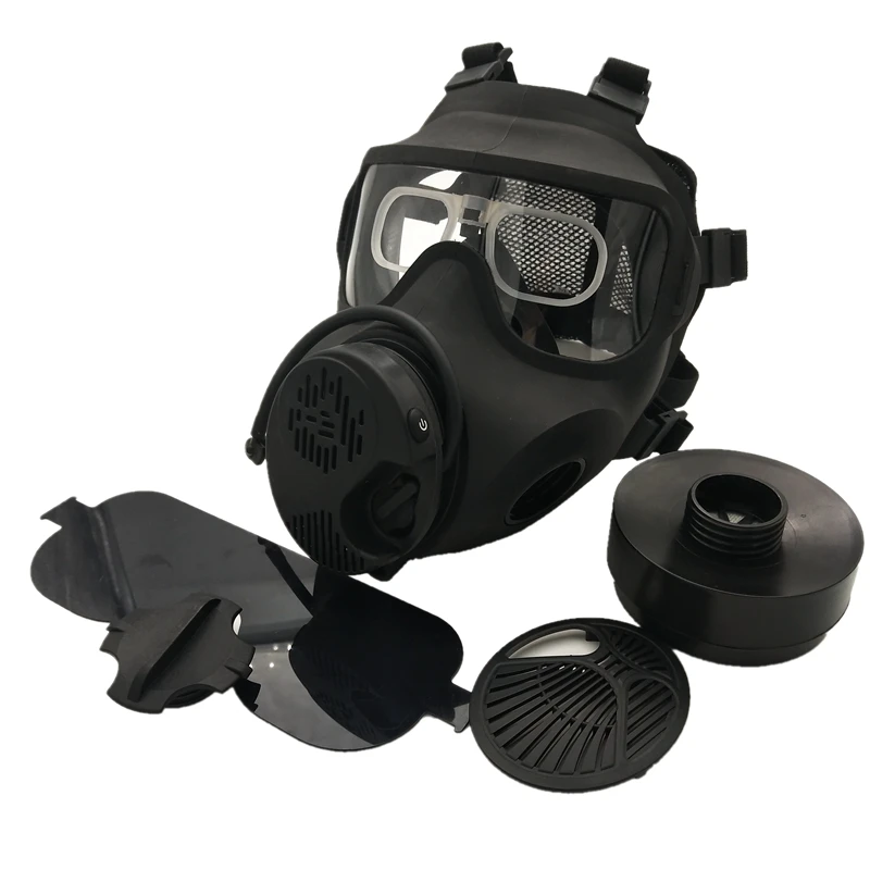 Welding Face Mask Dual-connection RD40 Electrical Amplifier Bromobutyl Rubber Full Mask Respirators