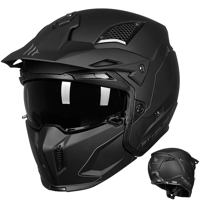 MT Streetfighter Full Face Helmet DOT ECE Approved