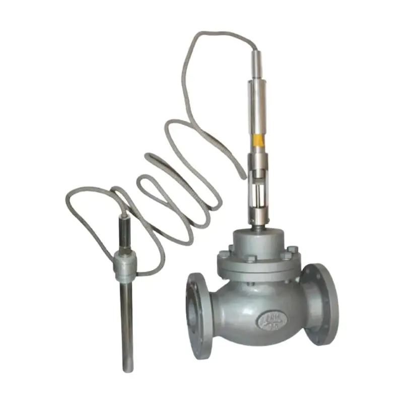 Self-operated Pressure Pneumatic Control Valve WCB CF8 PN2.5-6.4MPa Self-operated Temperature Regulating Electric Control Valve