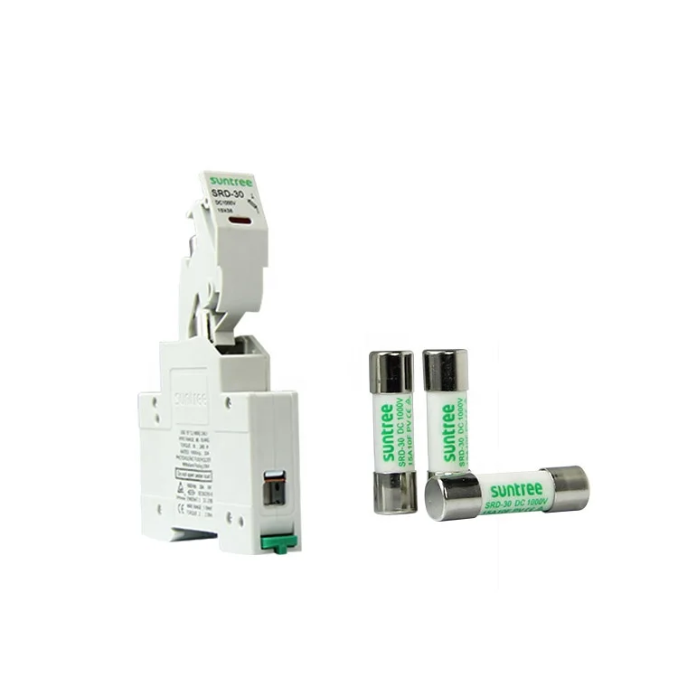Солнечный инвертор Suntree SRD-30 тепловой 10x38 предохранитель 15A 250V солнечный PV керамический высоковольтный предохранитель TUV CE