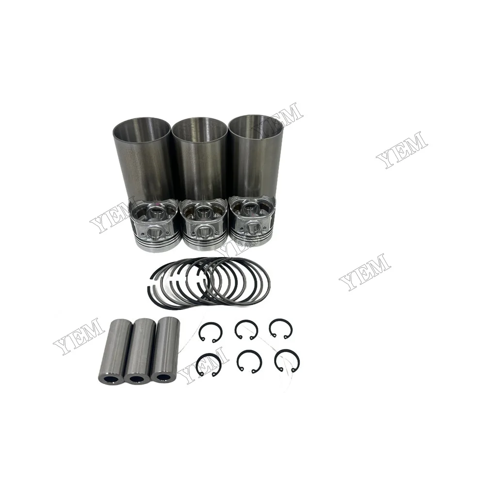 3D67E-5 Cylinder Liner Kit for Komatsu Engine PC18MR-2 PC20 Excavator Engine Parts for Sale 2
