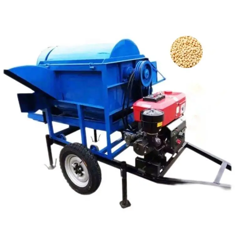 Millet Corn Soybean Sorghum Sheller Thresher Machine Maize Shelling ...