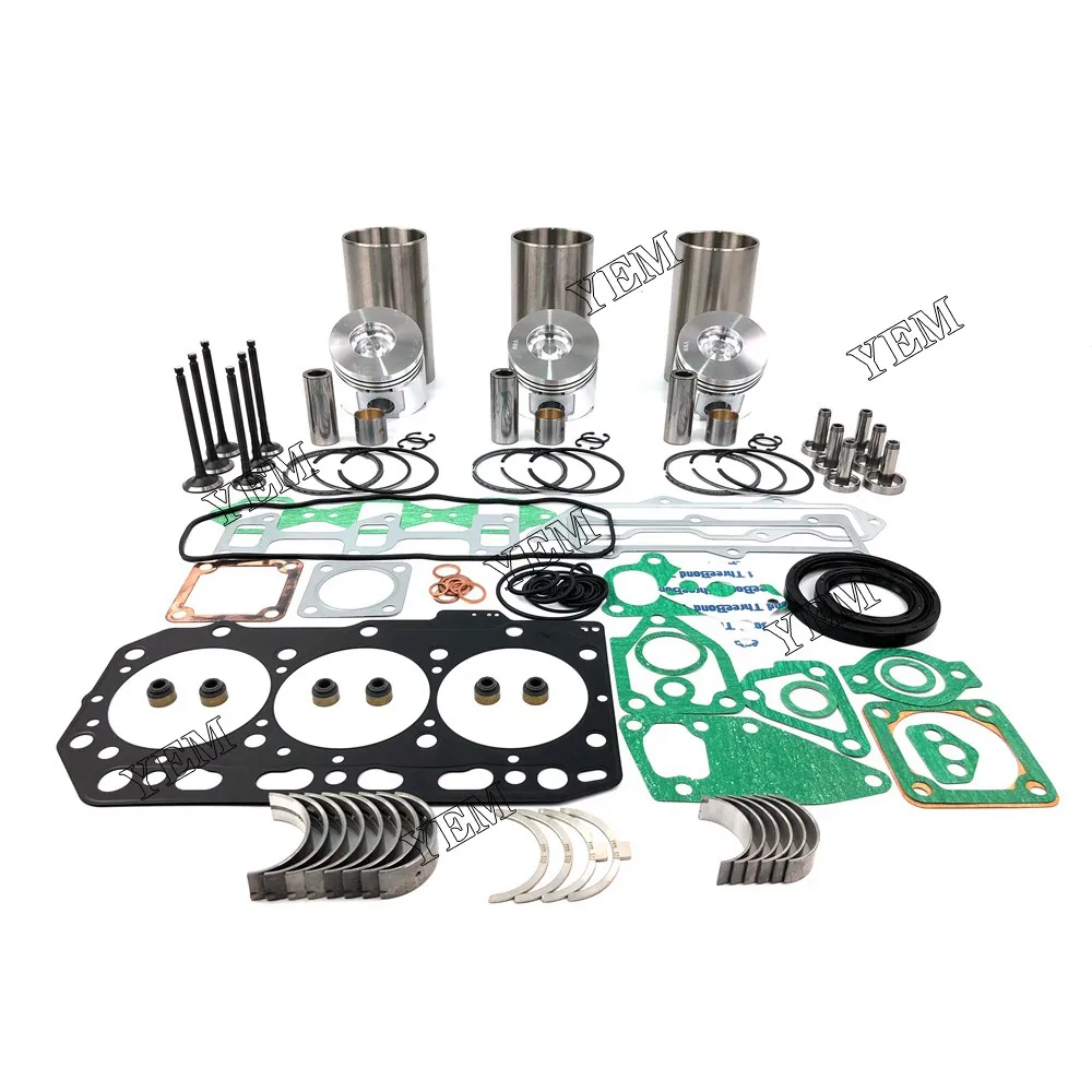 For Yanmar 3TNV88 3D88E S3D88E-5 Overhaul Engine Rebuild Kit 3