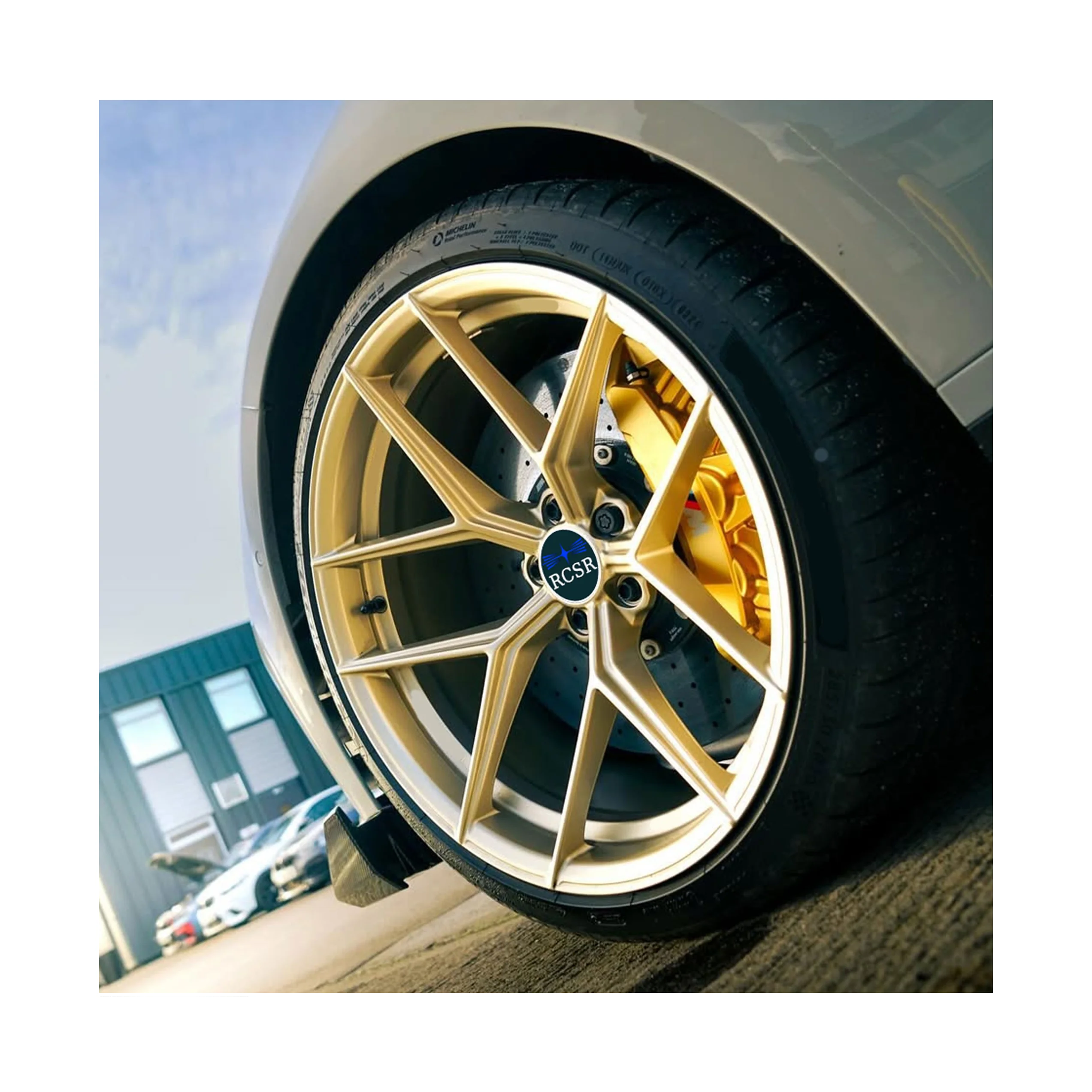 RCSR Custom Wheels Fresh Vitality Yellow 18 19 20 21 22 Inch 5x120 5x112 5x114.3 Aerospace-Grade 6061-T6 Forged Aluminum
