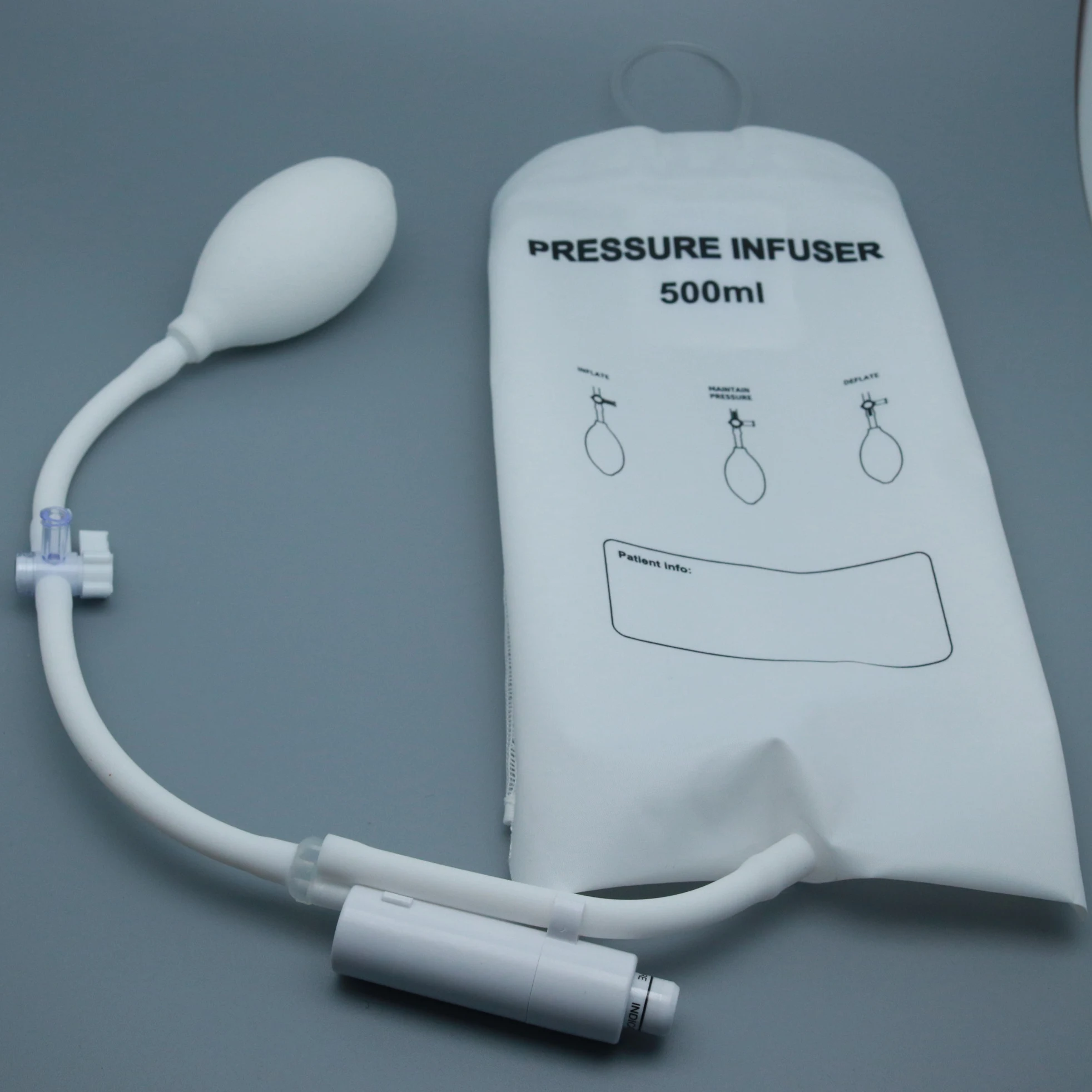 Imfuser 500ml 1000ml Disposable Pressure Infusor - High Accuracy