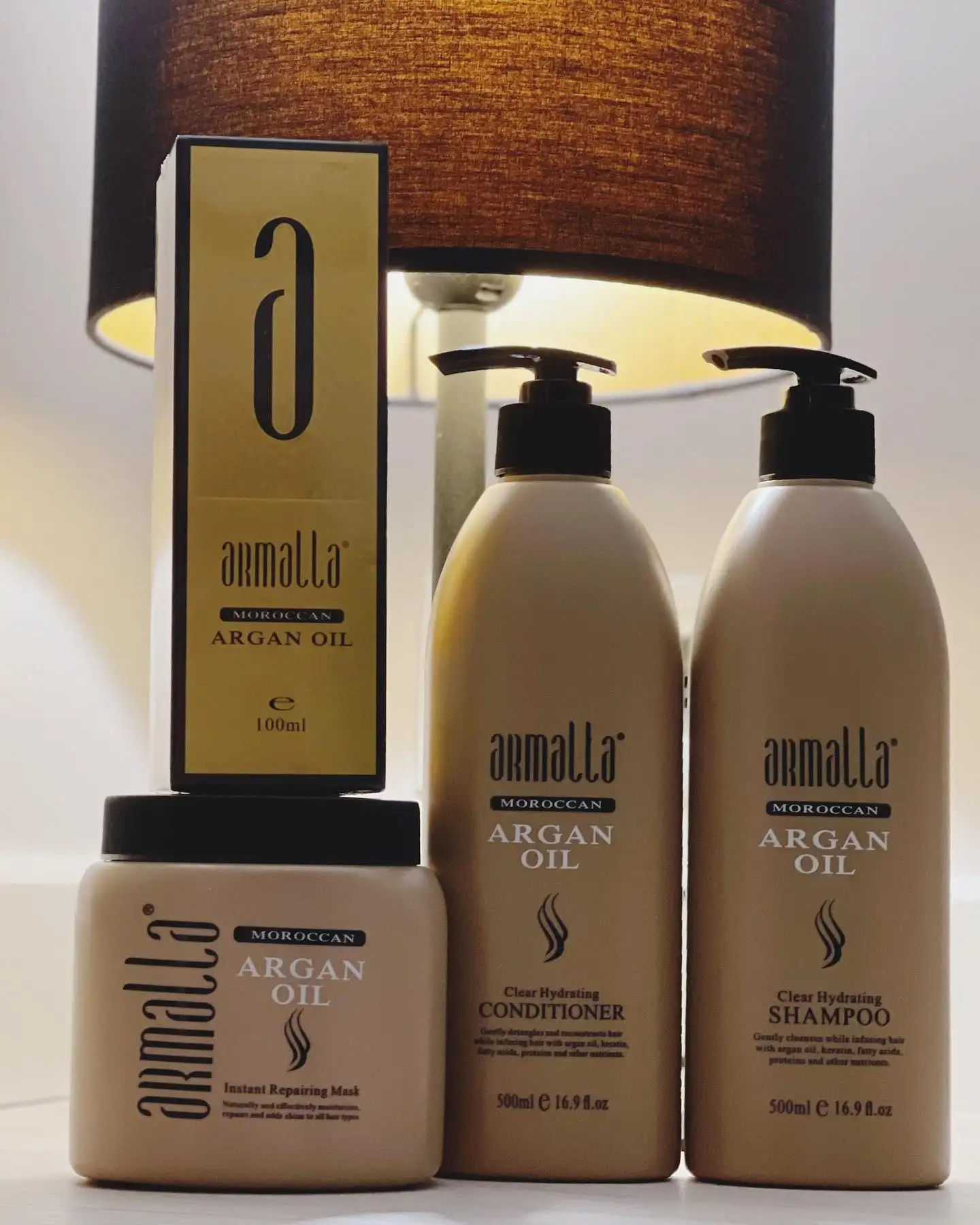Armalla Shampoo Private Label Sulfate Free Organic Nourishing Argan Oil Hair Shampoo