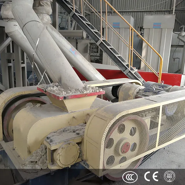 Mini Double Roller Crusher 5-10t/h with AC Motor Bearing & Gearbox for Ore Mining/Construction