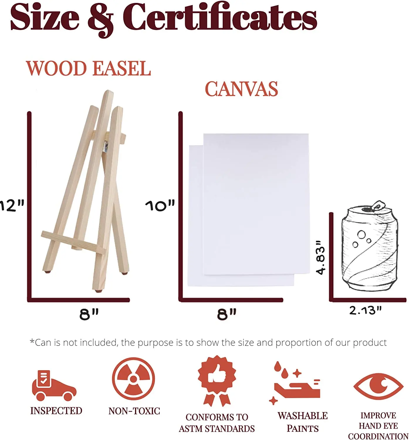 Wall Art Paintings Blank Canvas Painting Sets Hand Made Art Cotton