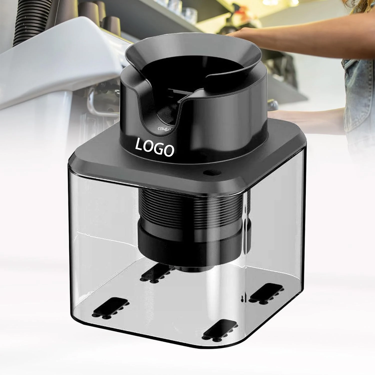 Automatic Coffee Grounds Cleaning Machine Portafilter Cleaning Machine-knock Box Espresso Coffee Espresso Machine Accessories details