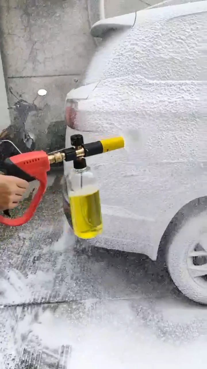 Car Wash Foam Gun High Pressure Snow Foam Lance Jet Car Cleaning Washer