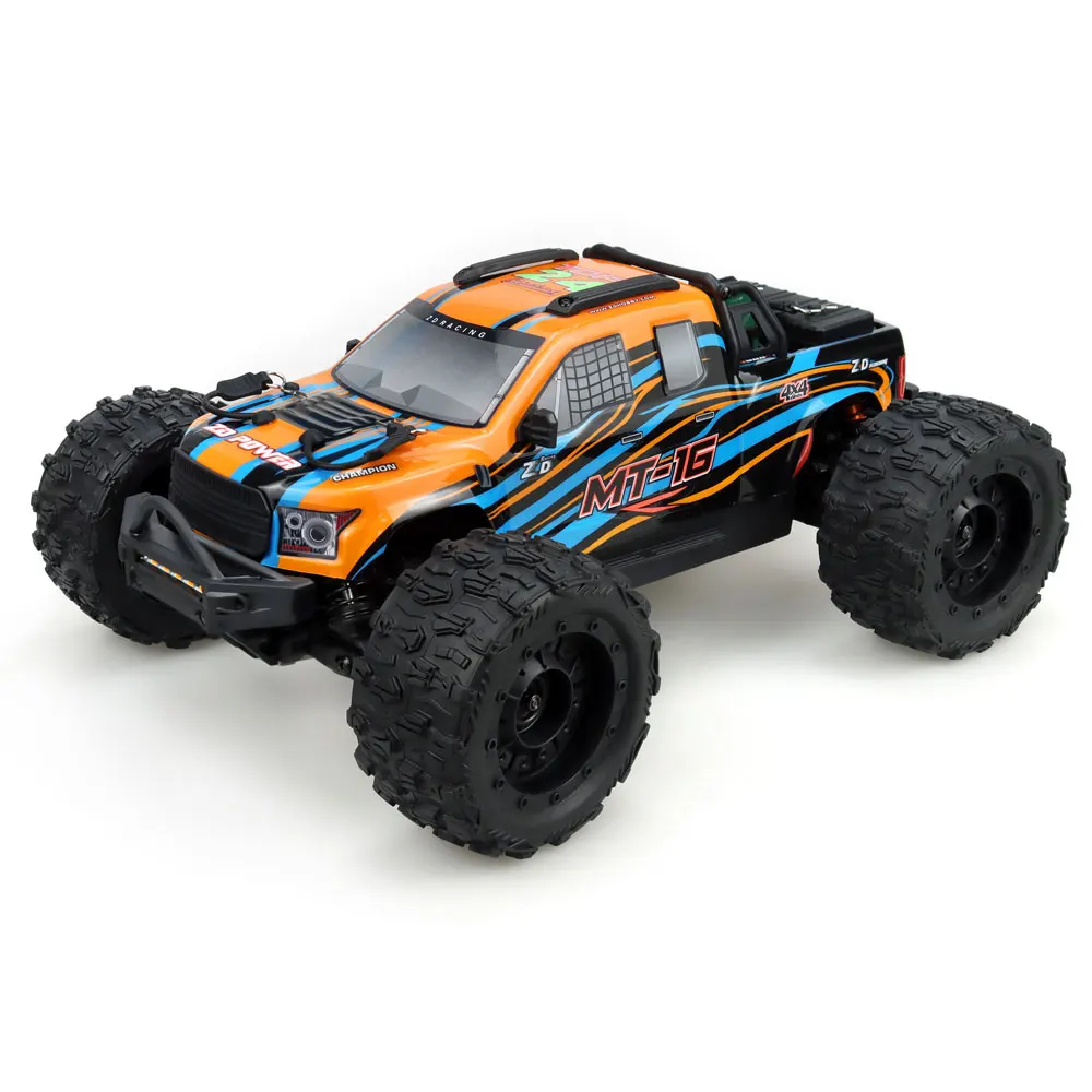 ZD Racing MT-16 - High Speed 1/16 RC Brushless Monster Truck