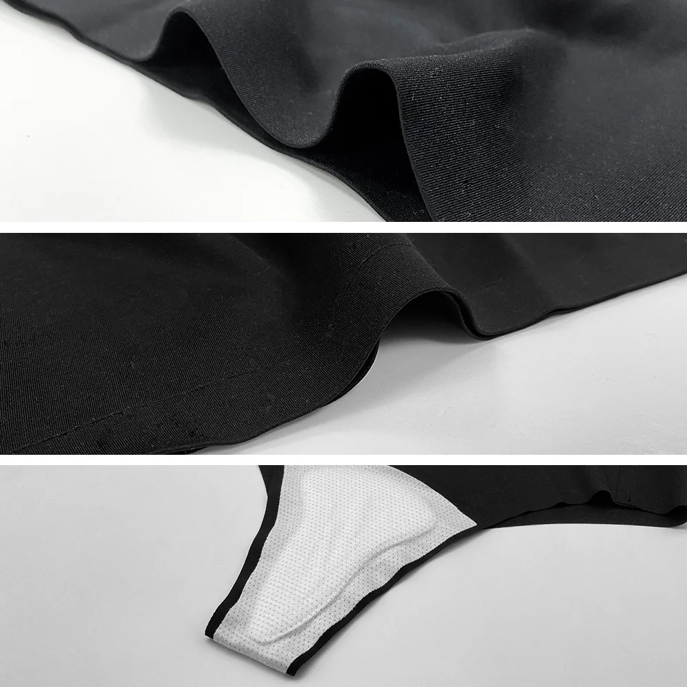 SHARICCA Nahtlos String Tanga 3er Pack - Unsichtbare Unterhosen Mit Camel Toe Schutz