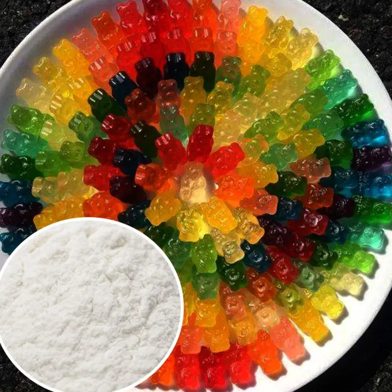 cartoon soft jelly pop lollipop candy carrageenan powder