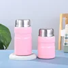 Pink+silver lid