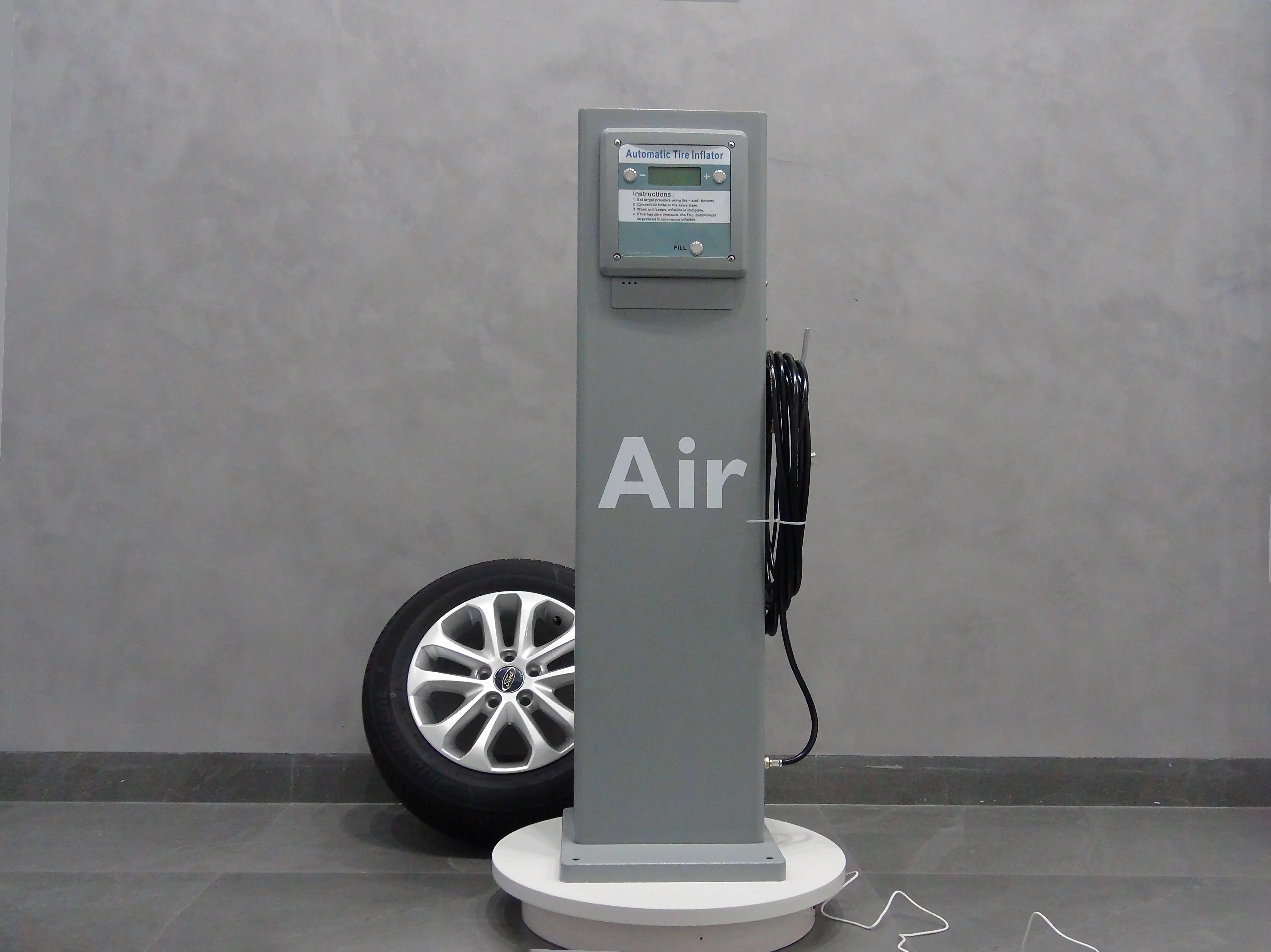 G5 Automatic Motorcycles Tire Inflators Digital Air Inflation Machine Outdoor Standing Cars Trucks Tyre Inflator for Gas Station