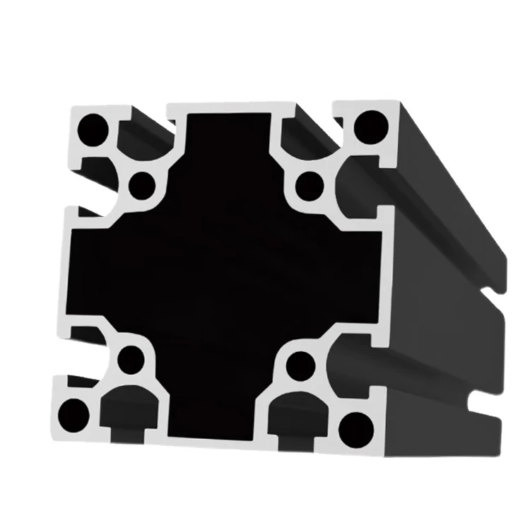 product 8080 t slot  black automation equipment rackaluminium profile extrusion aluminium profile industria profile for workbench289-4