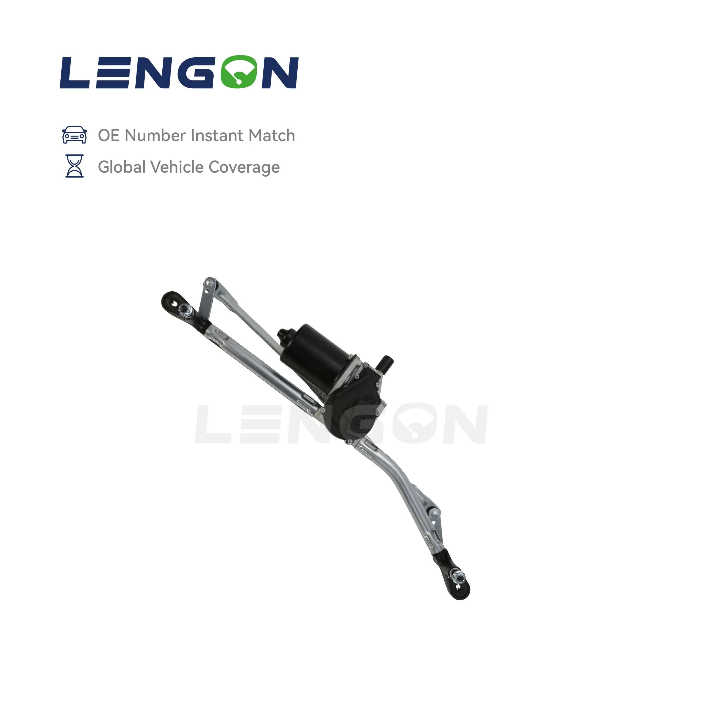 Lengun Wiper Linkage Assembly Auto Wiper Motor for Fiat Punto Motor Windshield Wiper Linkage System 64012001010 2190085