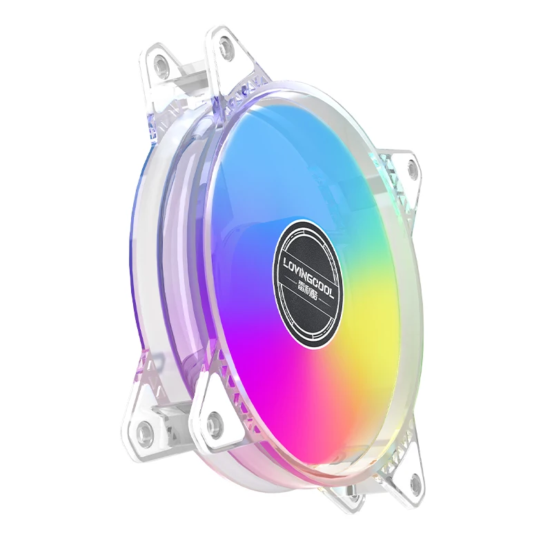 Lovingcool 120mm RGB Cooling Fan New Arrival PC Case Cooler for Computer Radiator Fans & Cooling Product