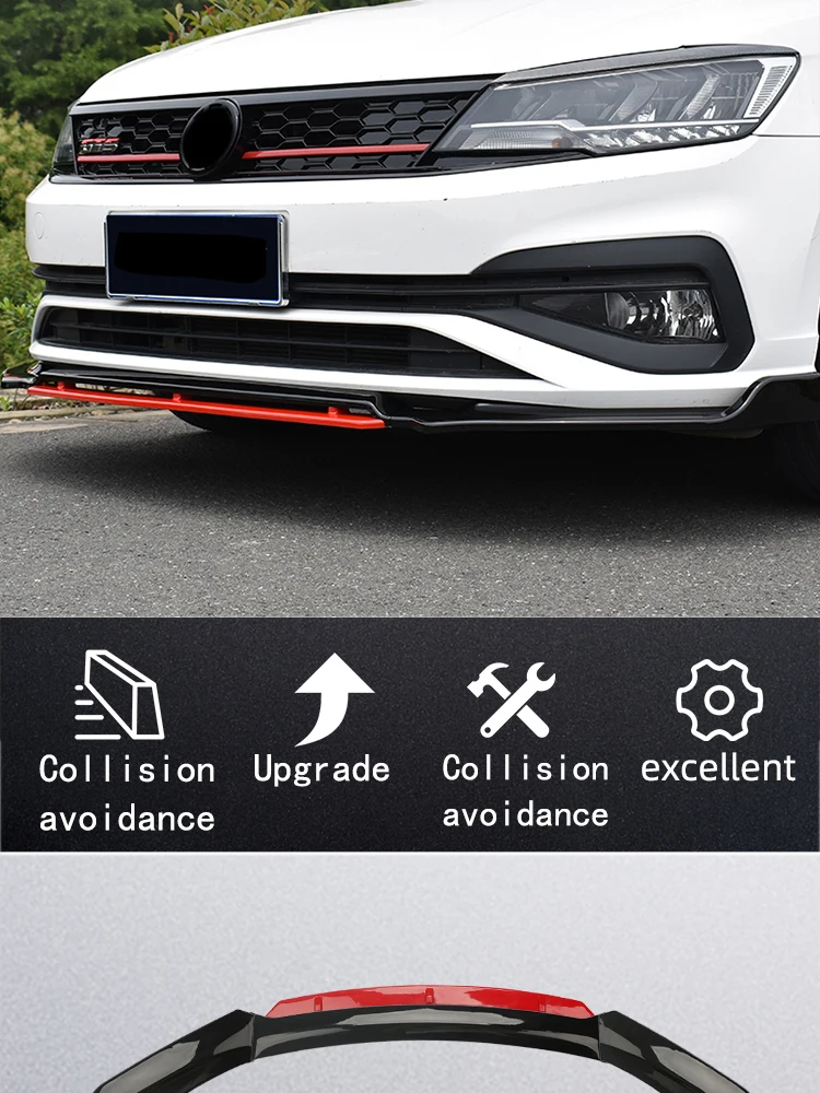 Universal Front Bumper Diffuser - High-Quality Carbon Fiber