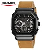 black/light brown-leather