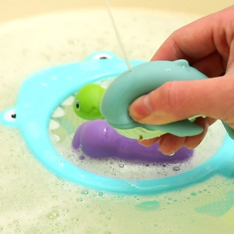 Силиконовая сетка для душа для ванной, игрушки для рыбалки