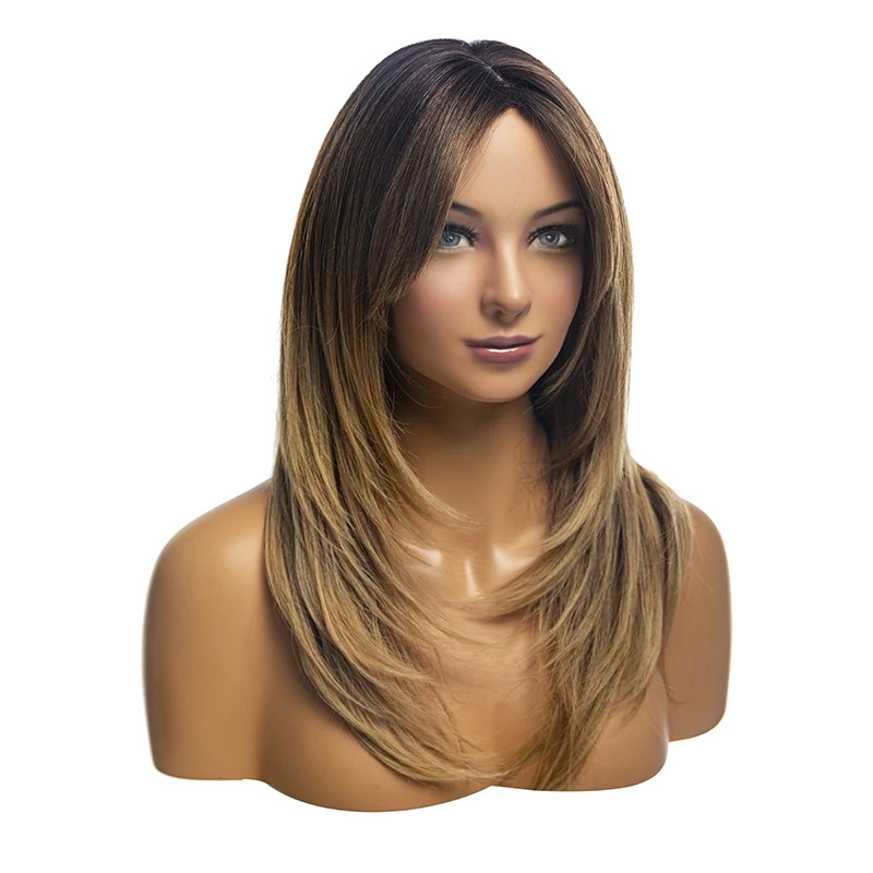 H19 Newly Designed Fashion Female Realistic Mannequin Head Make Up Face