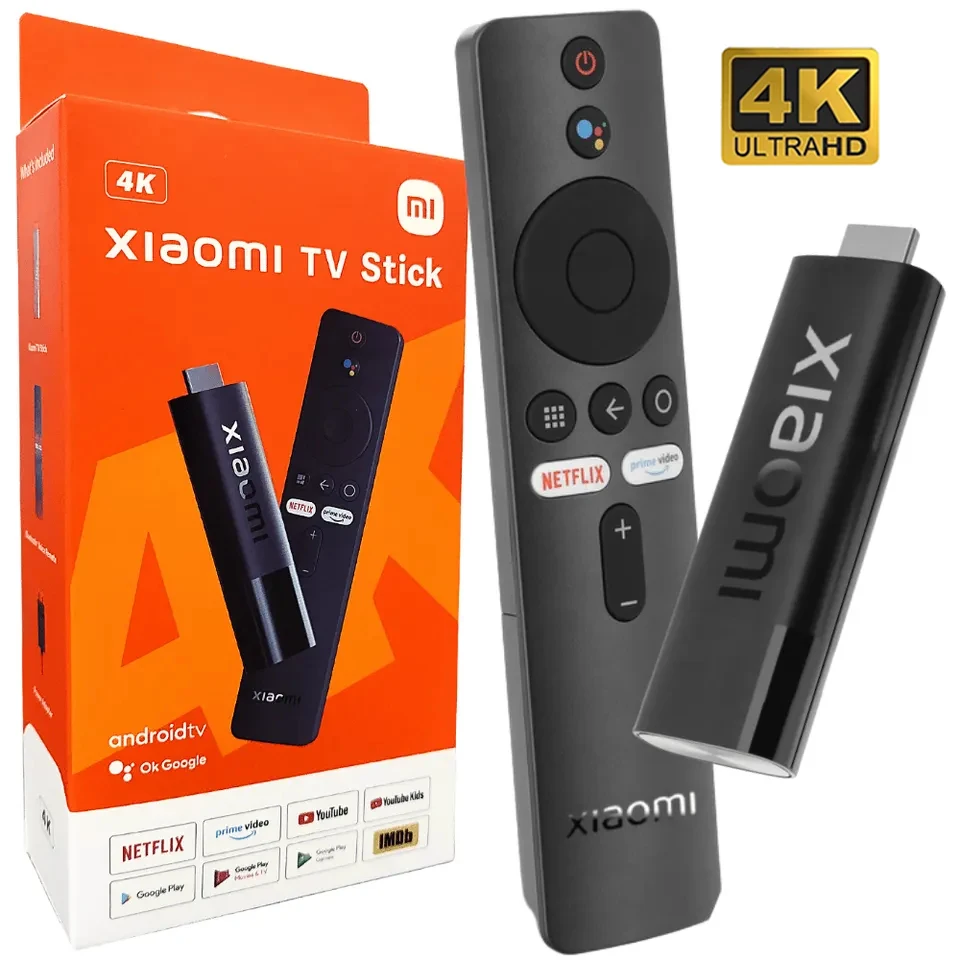 Xiaomi Mi Tv Stick 4k Android Box с Google