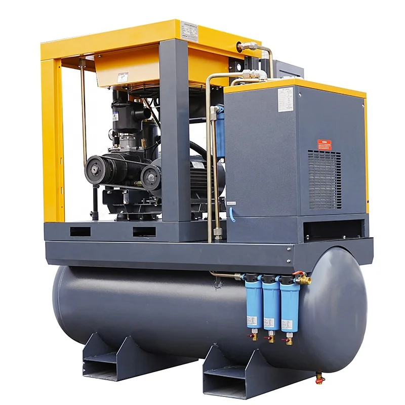 APCOM 30kw 40hp Screw piston diesel or electric oil free silent portable 185 cfm air compressor for food beverage mining
