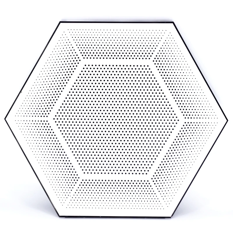 Aluminium False Ceiling Round air Diffuser Stylish Modern Channels Perforated Aluminium Profile for Ceiling Plafond