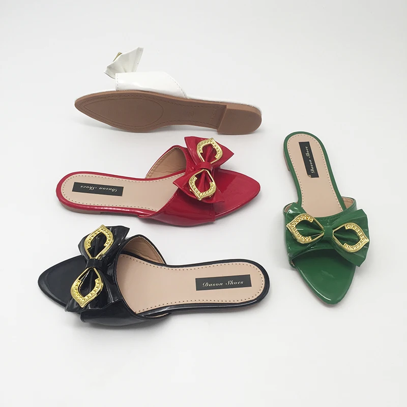 New Designs Ladies Flat slippers Trend Ladies slippers in Fashion Style  High Quality Ladies slippers