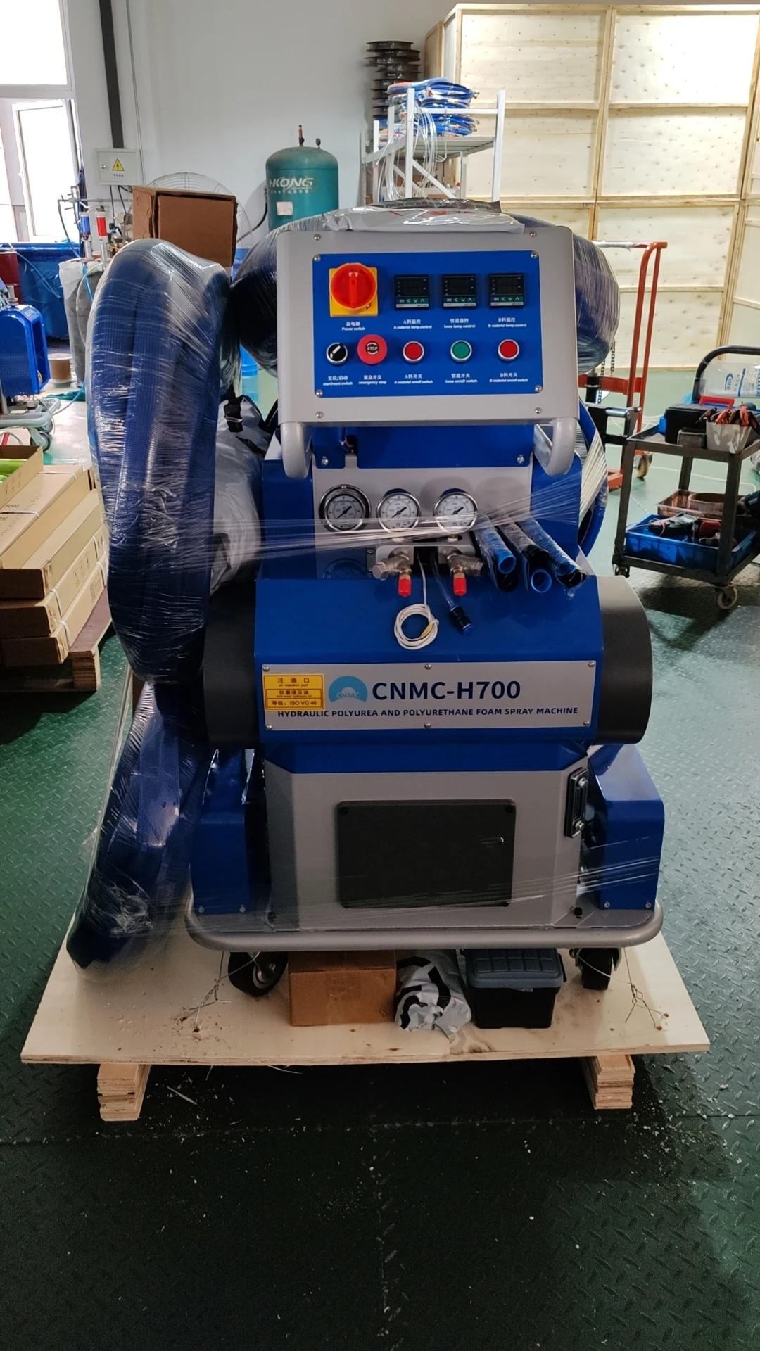 Portable Pu Injection Machine Pneumatic Polyurethane Spray Foam