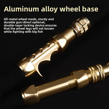 Solid Carbon Super Hard Automatic Fishing Rod Tuna GT Marlin Deep Sea Saltwater Boat Trolling Casting Spinning Fishing Rod – Trolling Lure – view 3