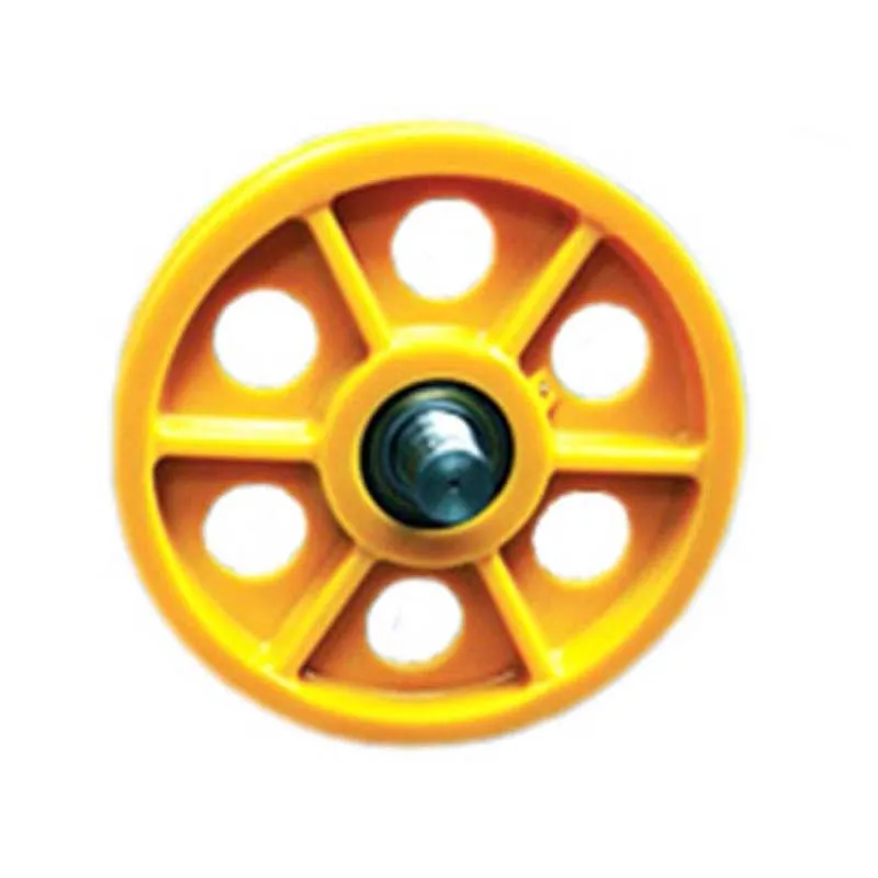 Elevator Pulley CNC Machining Steel Wire Rope Pulley for Elevator Spare Parts
