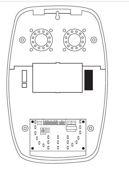 HX-SL300 Outdoor Siren Alarm Strobe Light Work With Intrusion Alarm LED Flash and Sound