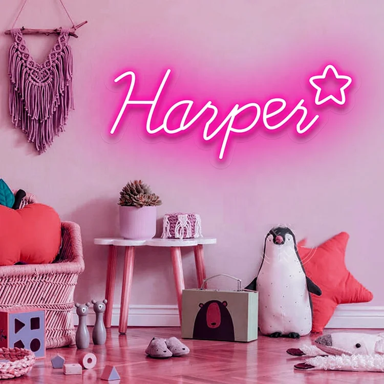 Panneau Néon Personnalisé Pour Joueur De Jeu, Décoration