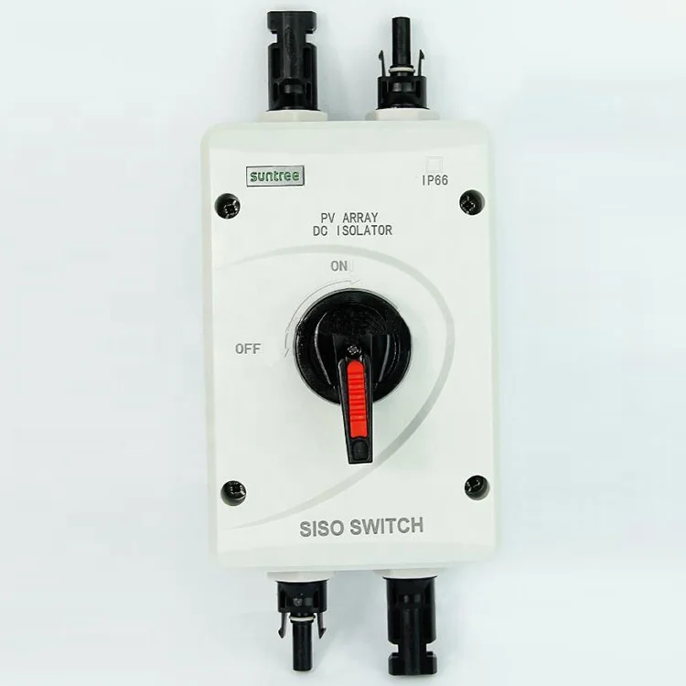 Disjoncteur DC - Système PV 4P DC IP66 - Étanche 32 A 1200 V