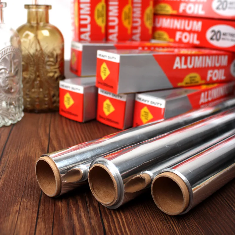 Food Packaging Aluminium Foil Jumbo Roll Manufacturer 1235 Alloy 0.006mm  Bulk Sale - China House Ware, Foil