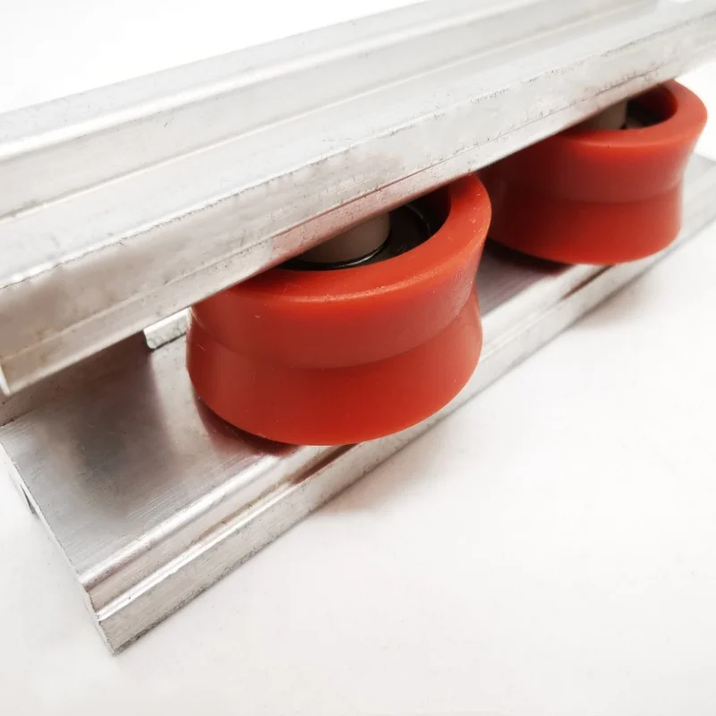 Aluminum Sliding Window Roller with 50-100 Kg Weight Capacity 1-4 mm Thickness and Rolling Smoothly for Modern Doors