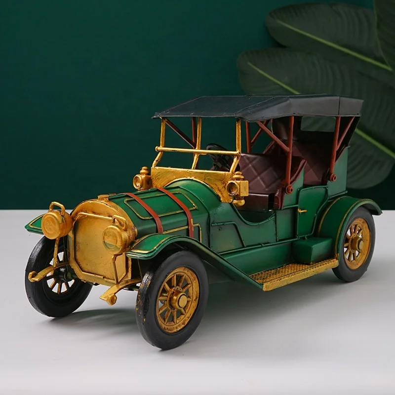 СТАРИННЫЕ Литые автомобили, винтажная модель, металлическая Игрушечная машина, коллекция для дома, паба, бара, офиса, украшение кофе, детские игрушки, подарок на день рождения