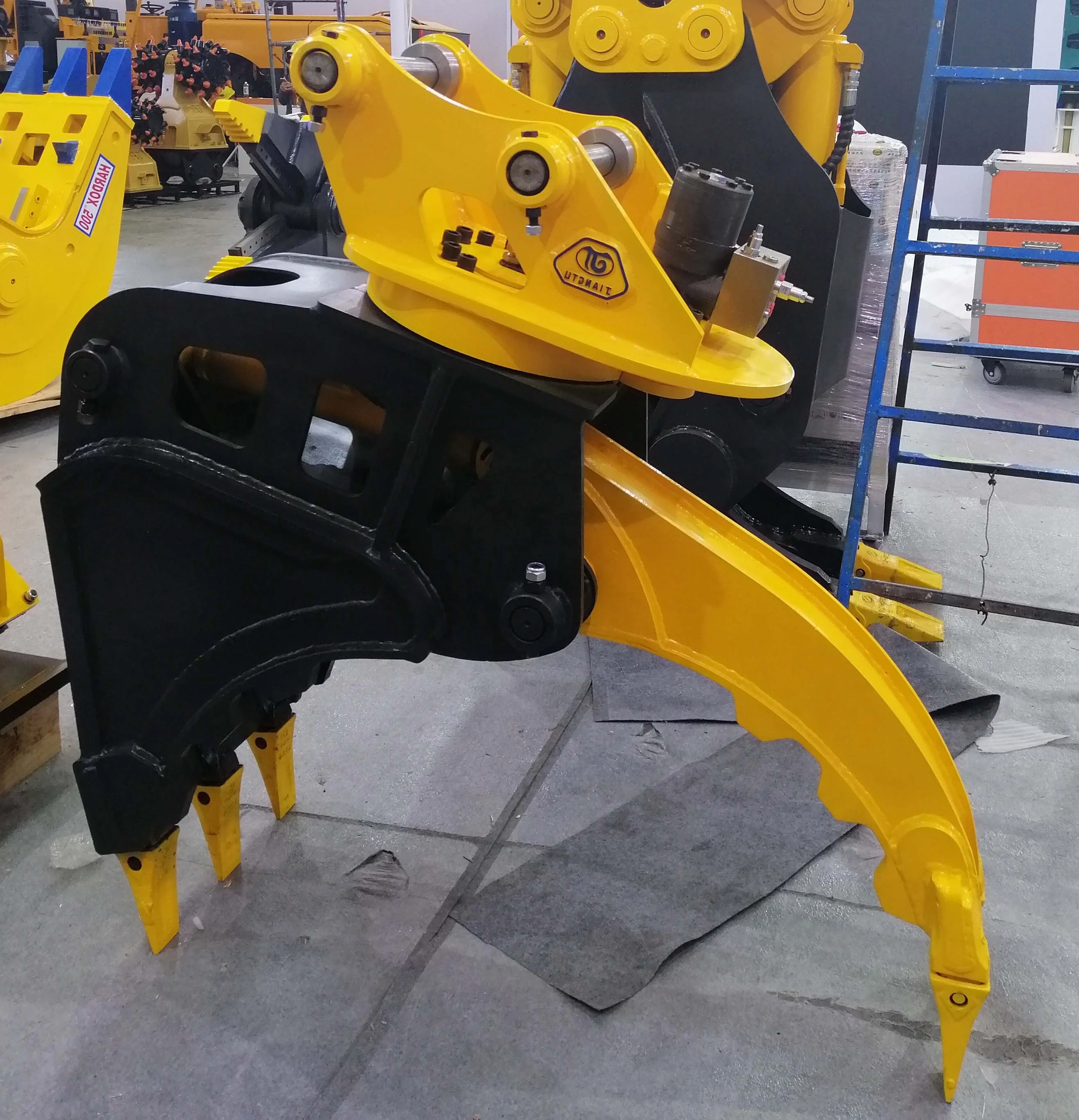 Hydraulic Grab Bucket with Cylinders and Hoses for 30t Excavator