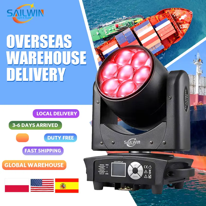 ライティングOK 7x40 mini bee eye ムービングライト MiniE740