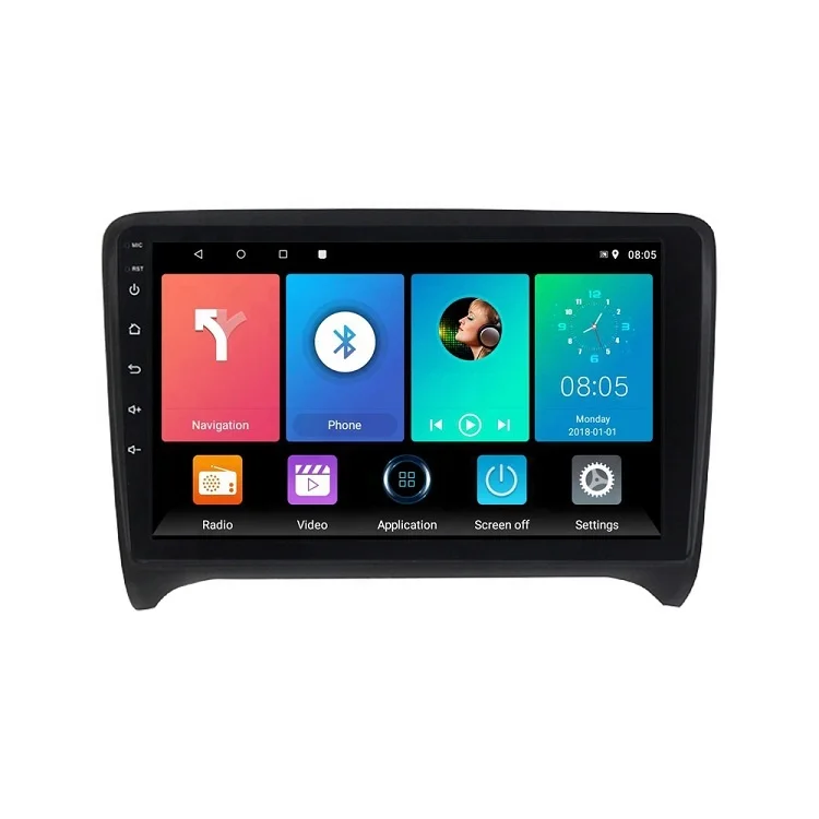 Autoradio Android 9 Pouces Pour Audi TT 2006-2014 – 4G+64G, GPS, CarPlay/Android Auto Sans Fil, 2 DIN - 7